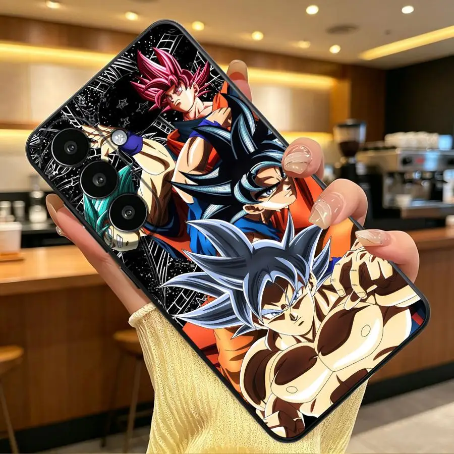 Dragon Balls Goku Anime Case for Samsung Galaxy S26 Ultra S24+ S10 S9 S25 Plus S23 S26+ S21 FE S25+ S20 Note 20 8 9 10 S24 Phone