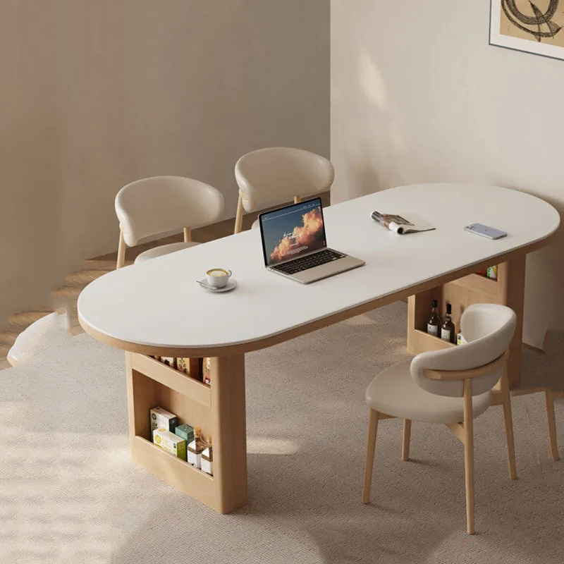 Nordic Marble Dining Table Luxury Modern Round Lounge Designer Kitchen Dining Table Restaurant Corner Muebles Home Furniture