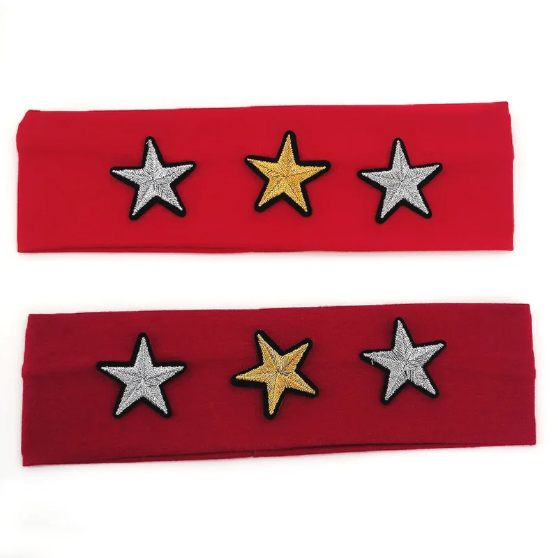 Summer Casual Star Cotton Headband for Baby Girls Hair accessories New Toddler Kids Soft Elastic Hairbands Head Bands