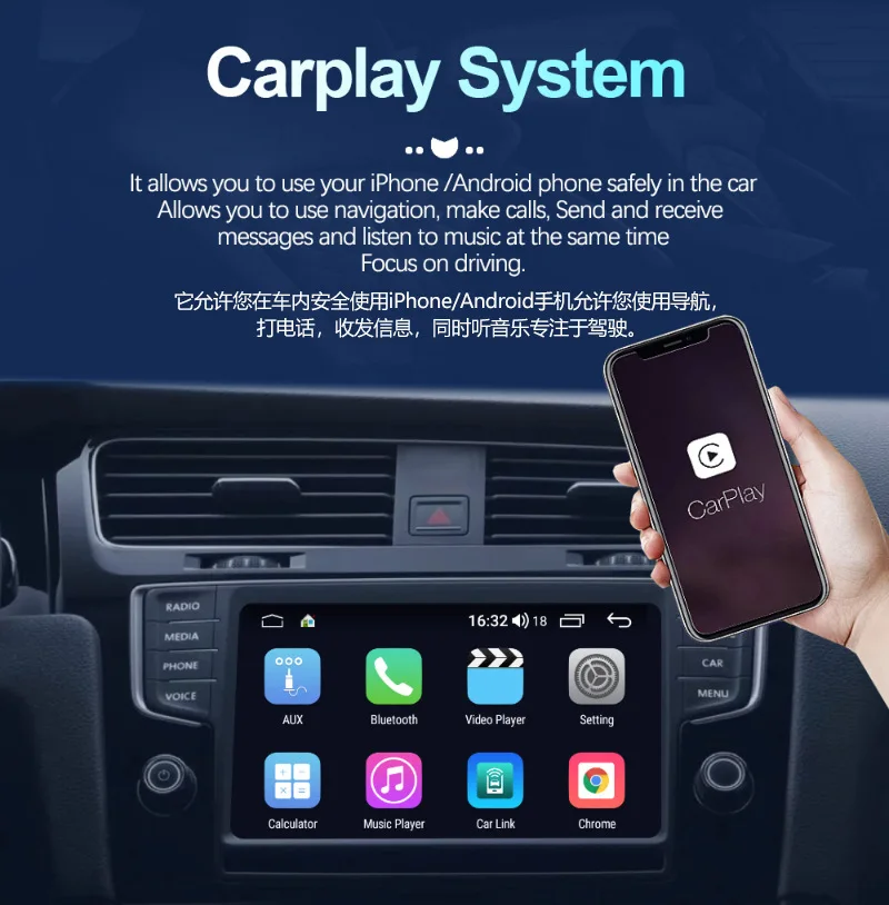 

For Land Rover Range Rover Sport 2005 - 2009 Android Car Radio 2Din Stereo Receiver Autoradio Multimedia Player GPS Navi Head
