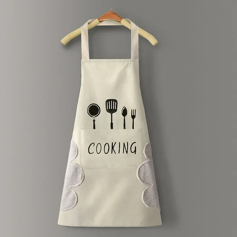 Custom Logo PVC Kitchen Apron Waterproof Oil Resistant Waist Apron for Home Cooking Easy Clean Machine Washable Chef Bib