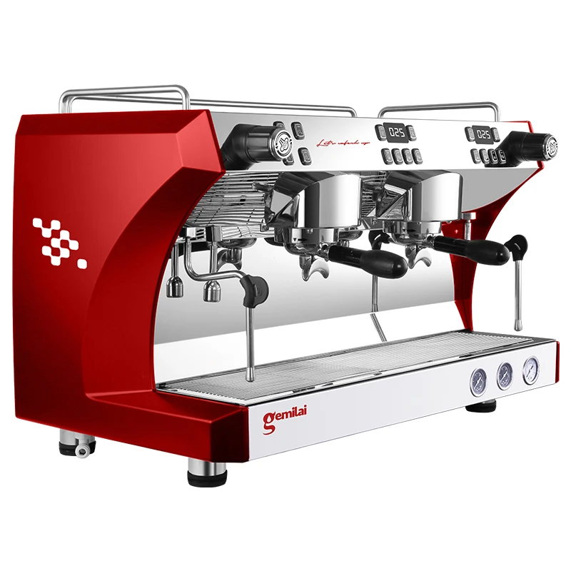 New Gemilai CRM3120C New 2 Group Coffee Shop Professional Commercial Espresso Coffee Machine