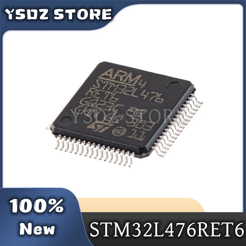 1PCS/LOT 100% New original STM32L476RET6 STM32L476 LQFP64 in stock