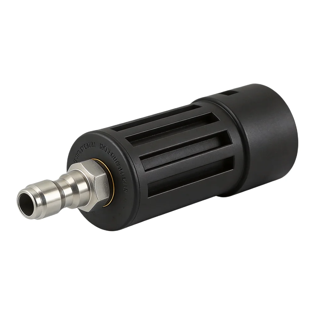 1 4in Quick Connect Pressure Washer Adapter Home Cleaning Tough Plastic Housing Enhanced Efficiency High Pressure Resistant