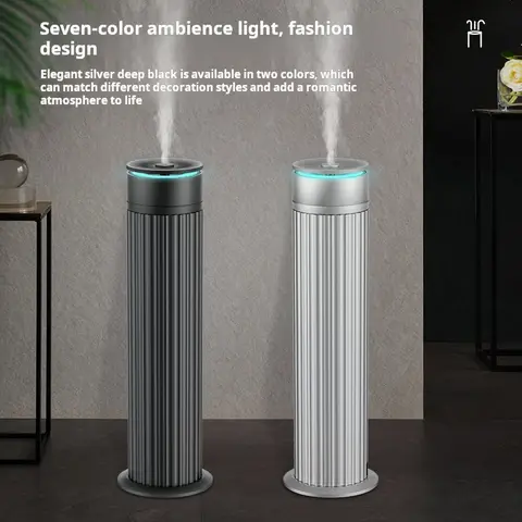 Wholesale Home Hotel Fragrance Scent Marketing Large Silent 360 Aroma for Hotel & Home Cylindrical Essential Oil Scent Diffuser