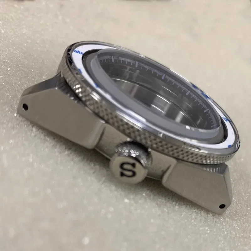 Boîtier en acier inoxydable SION L, verre saphir, ombre intérieure noire, pièces de montre modifiées, compatible avec NH35, NH36, 10iko, 43mm, NH36