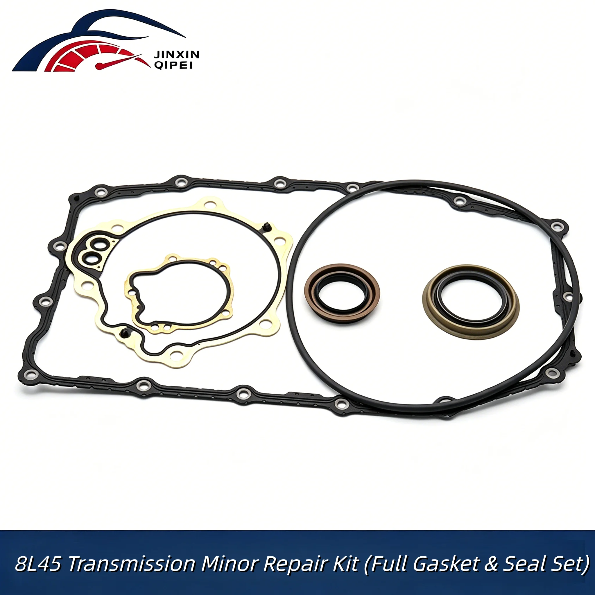 8L45 Transmission Minor Repair Kit Gasket & Seal Set for GM 8L45 Automatic Gearbox,Extend the service life of the gearbox