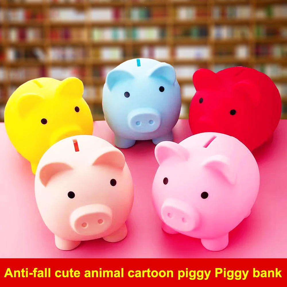 10cm Cute Piggy Bank Piggy Bank Can Be Saved And Anti-Fall Piggy Bank Financial Savings Good Gifts For Children Birthday Gifts