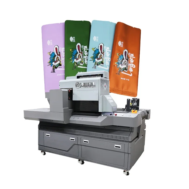 Industrial Fast Logo UV Printing Machine Digital Single Pass Inkjet Printer for Wooden Board