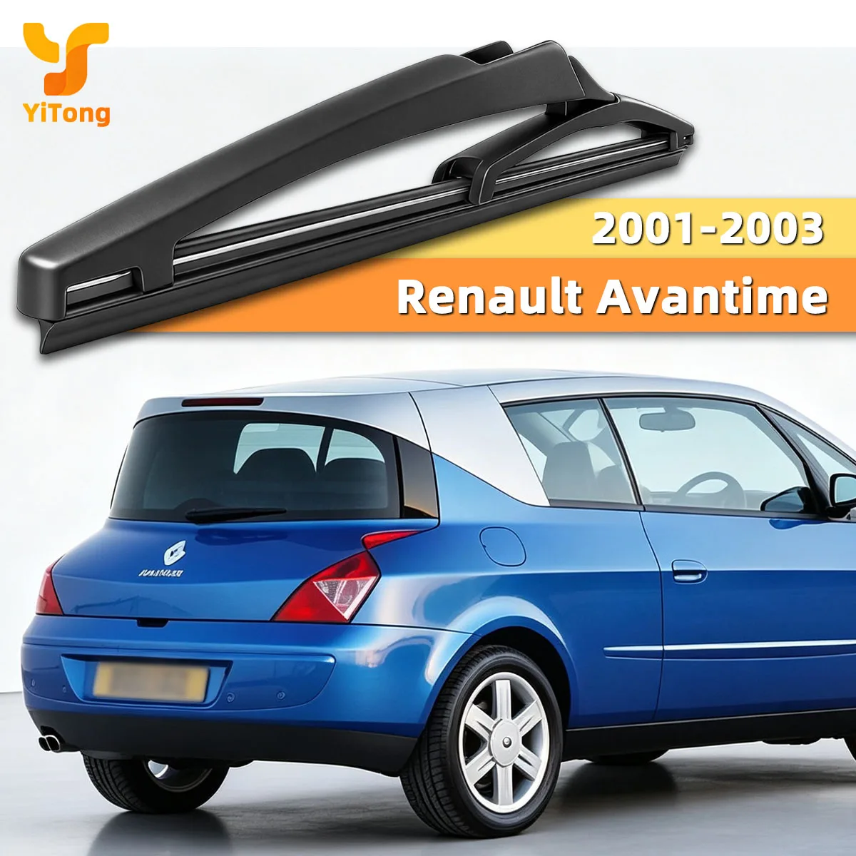 Yitong Suitable Fit Renault Avantime 2001-2003 Rear Window Wiper Blade Auto Back Glass Wiper Replacement Silent Cleaning Parts