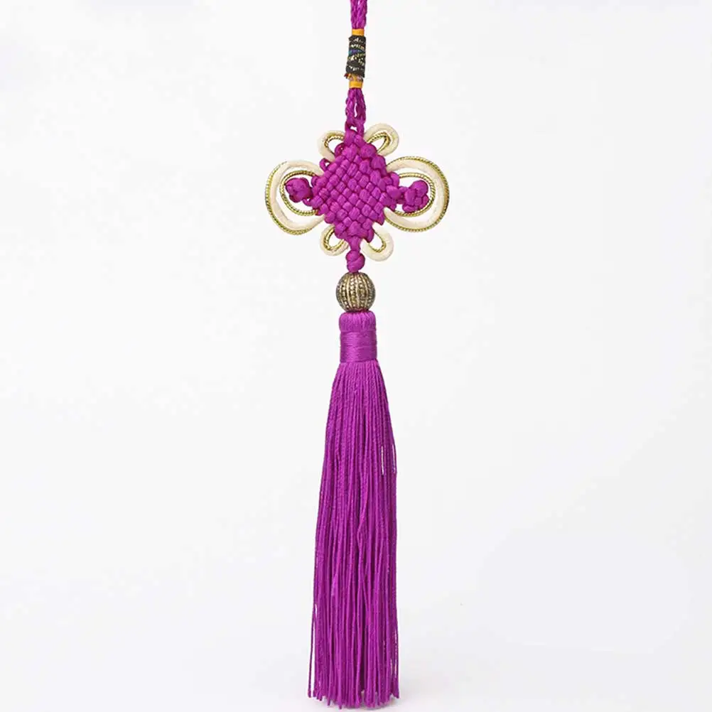 

5Pcs Chinese Knot Tassel Pendant Car Home Decor Hanging Ornament Spring Festival Accessories EcoFriendly Material Perfect Gift