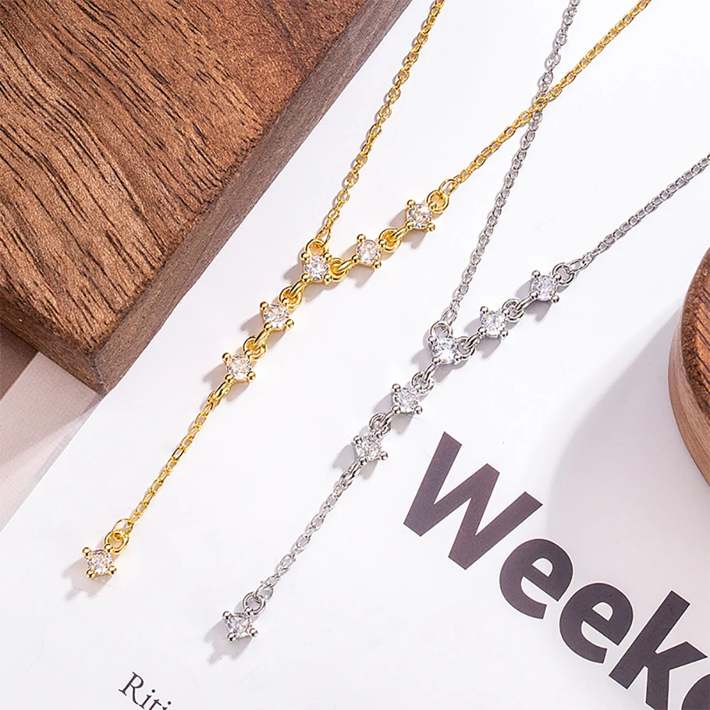 الصفاء 1.8ct D اللون مويسانيتي قلادة المرأة هدية 100% S925 فضة تألق مختبر الماس شرابة قلادة سلسلة عنق