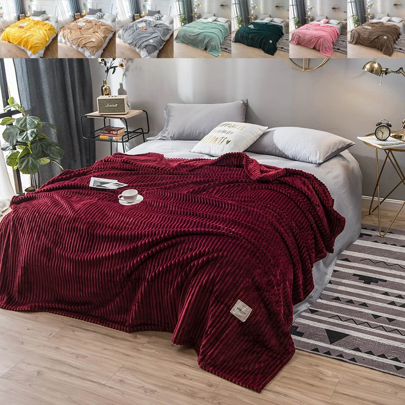 

Milk Velvet Blanket Bed Sheet Blanket, Single Dormitory Student Coral Velvet Conditioning Sofa Blanket 70/100/120/150/180/200cm