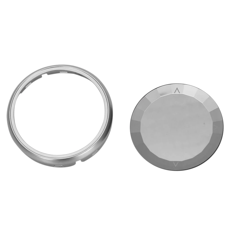A024-Car Crystal Multimedia Button Knob Cover Sticker Trim for BMW 3 8 Series G20 G28 X5 X6 X7 G05 G06 G07 G16 Z4