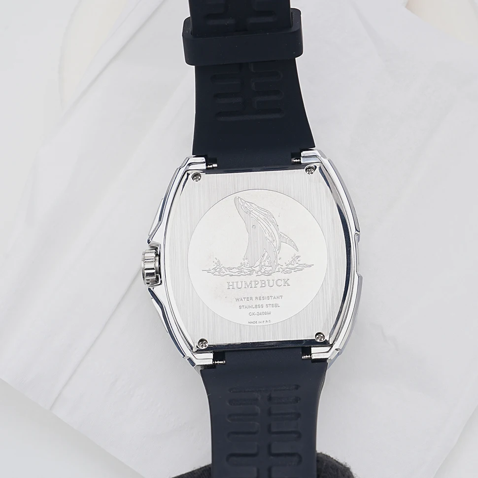 HUMPBUCK Watch Large Dial Military Style Waterproof Wristwatch with Durable Design and Easy-to-Read Large Dial for Active People