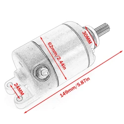 59040001000 78040001000 Starter Motor for KTM 250 400 450 520 525 530 540 EXC EXC-R EXC-G MXC SX SXS SM-R XC-W XCR-W XC-G Racing