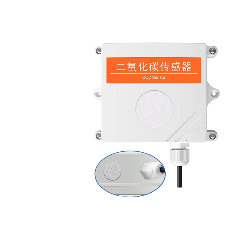 Carbon dioxide sensor gas concentration detector high precision RS485 agricultural greenhouse breeding CO2 transmitter