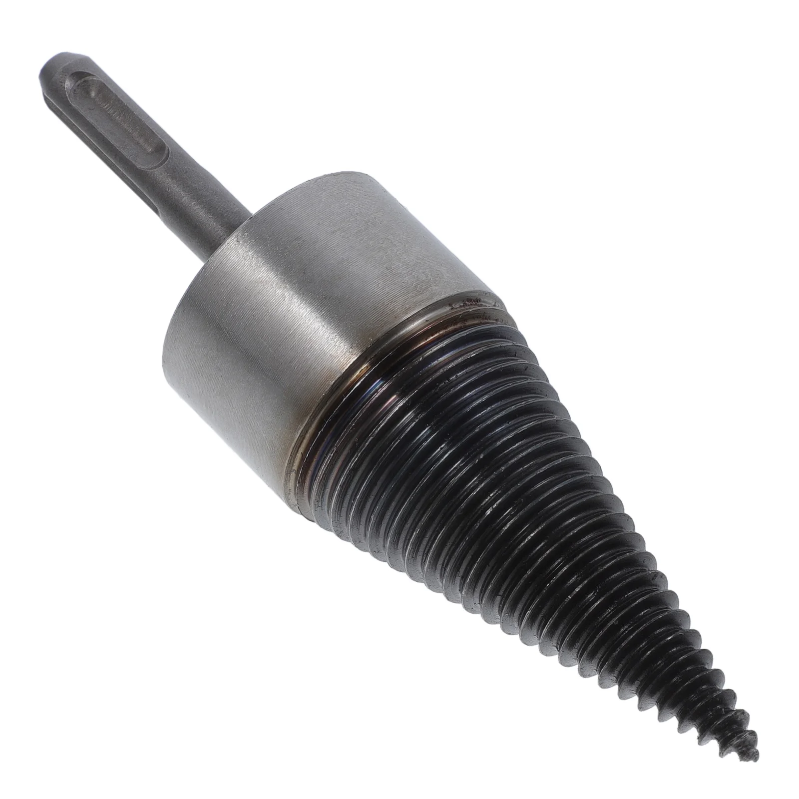 

Firewood Splitter Drill Bit Electric Wood Machine Tool 42mm H Steel Log Splitting Cones Household Outdoor Use