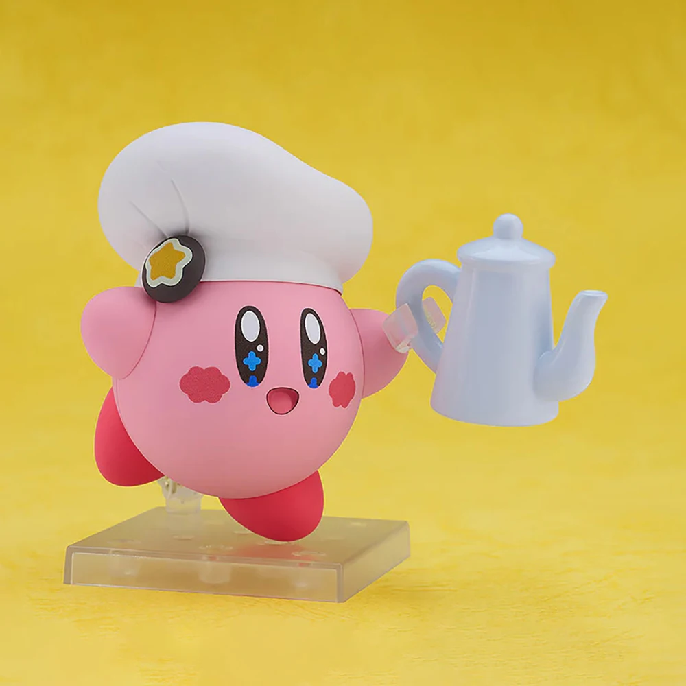 NUEVA empresa Original Good Smile Nendoroid Kirby & Waddle Dee (Kirby Cafe Ver.) Bonitos juguetes coleccionables de figuras de acción de anime de 10 cm