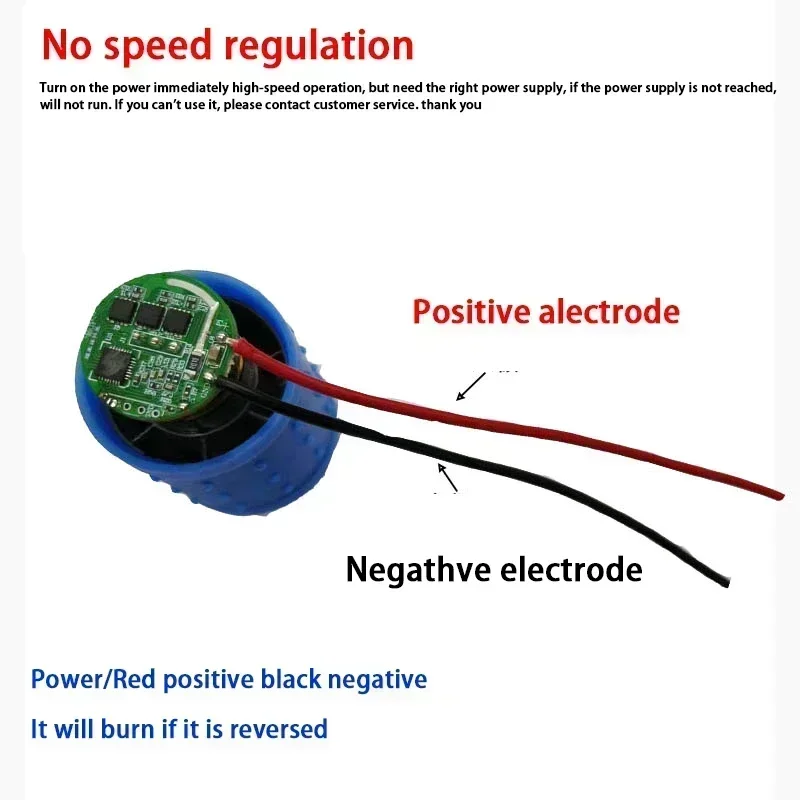 DC ultra-high speed BLDC three-phase brushless motor 9V 12V 24V 100000RPM with driver NC aluminum alloy impeller air duct fan
