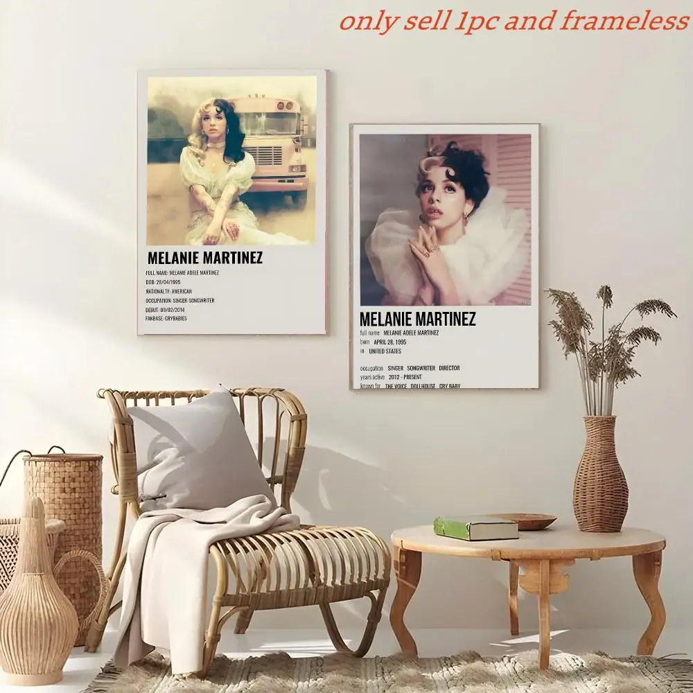 M-Melanie Martinez Singer Poster Painting And Print Wall Art Picture For Home Room Decor Gifts