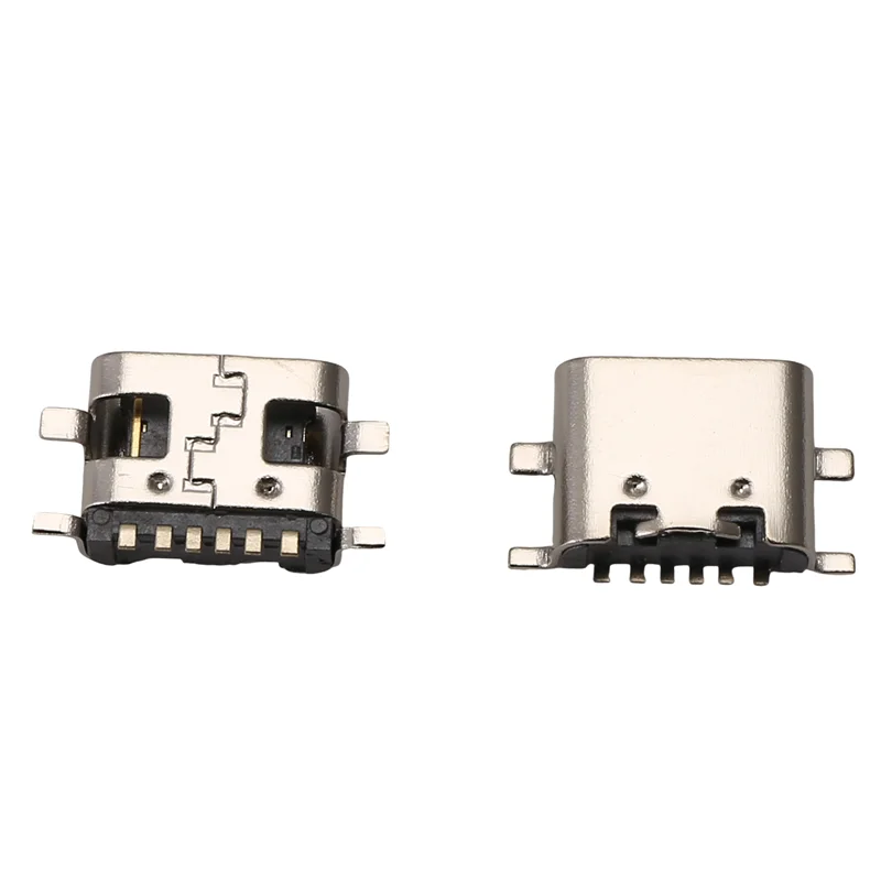 

LICE-100Pcs/Lot 10Models Type-C USB Charging Dock Connectors Mix 6Pin And 16Pin Use For Phone And Digital Product Repair Kits