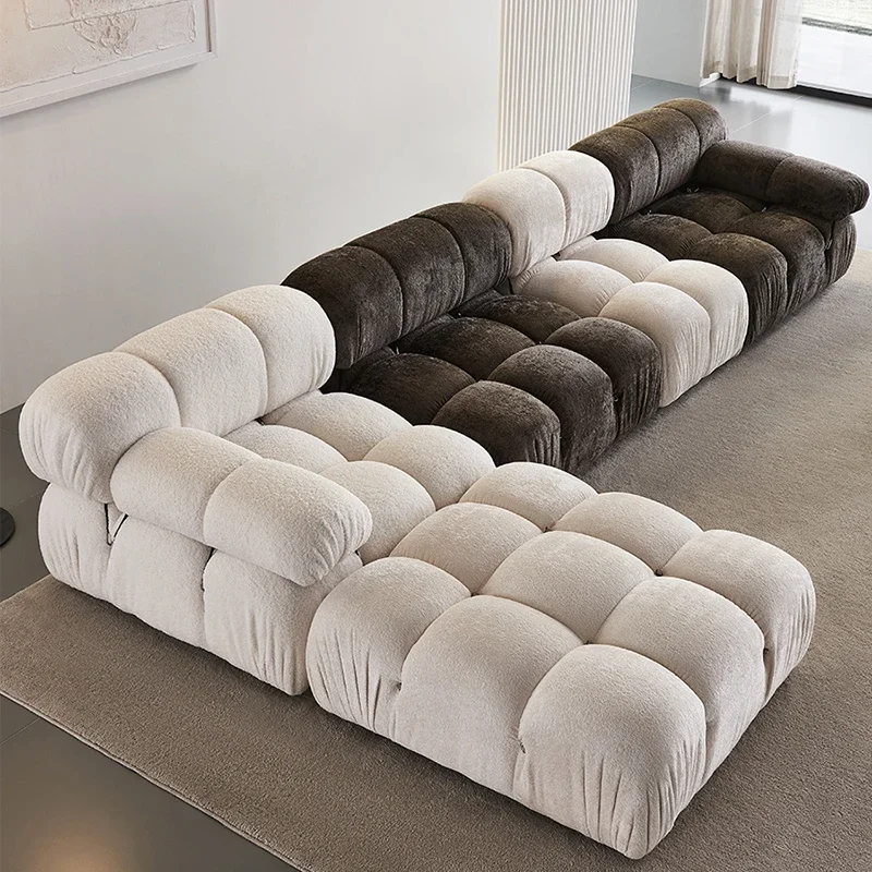 Minimalist Sofa Cloth Art Copy Classic Free Combination Module Sofa Sectional Xxl Mid Century Lazy Relax Canape Salon Furniture