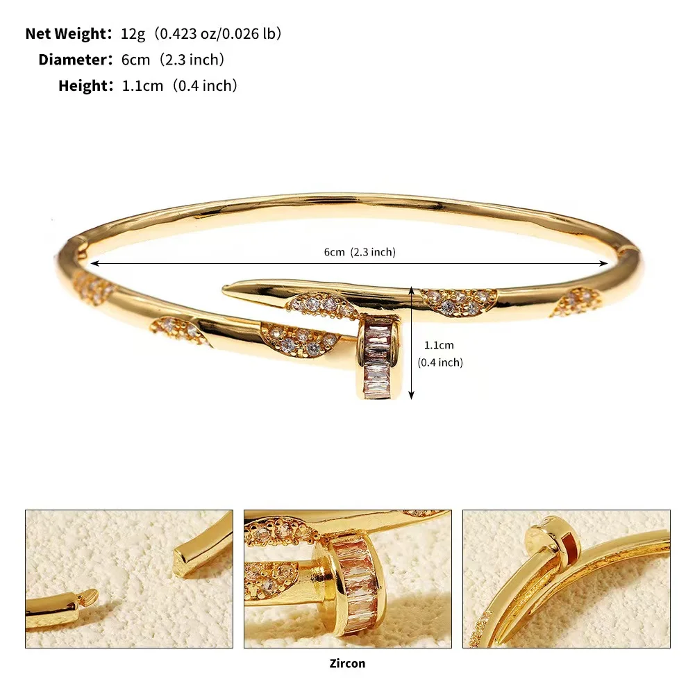 1 Open-Design Simple and Stylish Women's Bracelet – Fashion Jewelry, Perfect Gift for Girlfriend on Special Occasions image 2