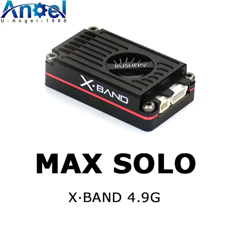 

RUSHFPV MAX SOLO XBAND 4.9G 2.5W 48CH Transmitter VTX / CHERRY ll Antenna MMCX SMA RHCP For RC FPV Range Racing Drone