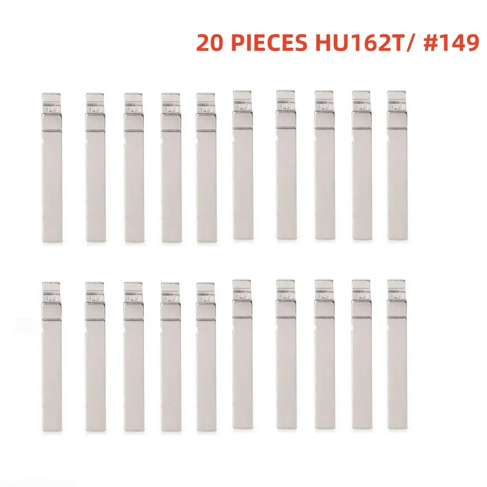 

20 шт./лот необрезанное лезвие HU162T # 149 для VW AUDI SEAT SKODA удаленный откидной ключ KD Xhorse Diy