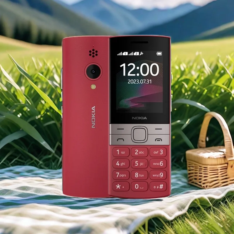 Nok1a 150-2023 feature phone dual-mode dual-SIM phone with large buttons, large screen, ultra-long standby phone, student pho