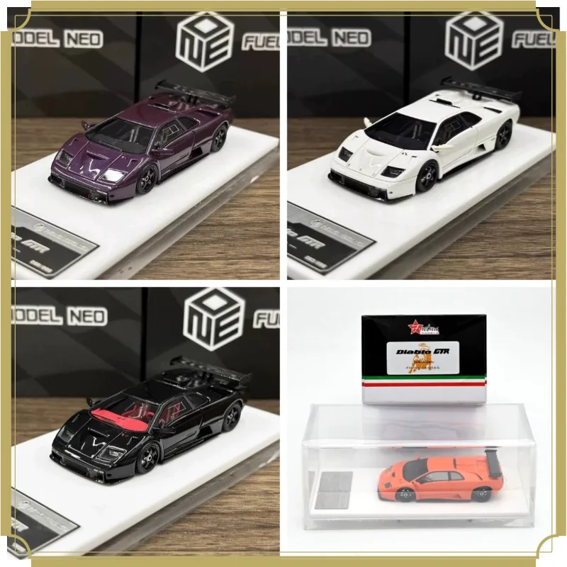 Fuelme 1:64 resin Diablo GTR limited edition realistic car model for collection, high-end decorative item, figurine