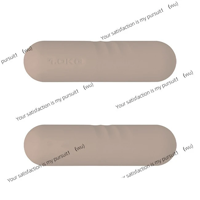 Dumbbell stick silicone hemming anti-skid hand pattern