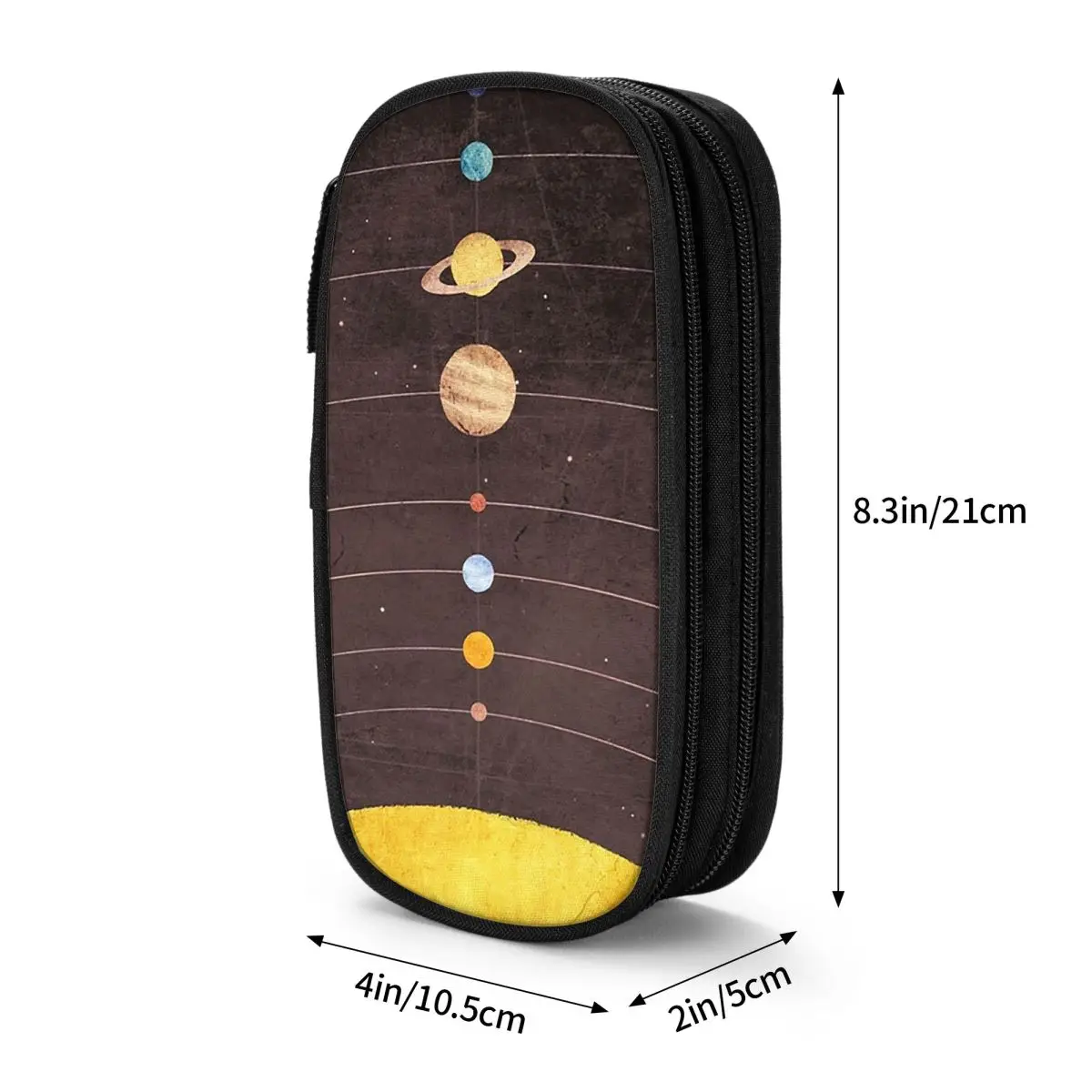 Solar System Pencil Case for Boys Girls School Pen Box Pencil Bag Stationery Supplies Pen Holder Bag
