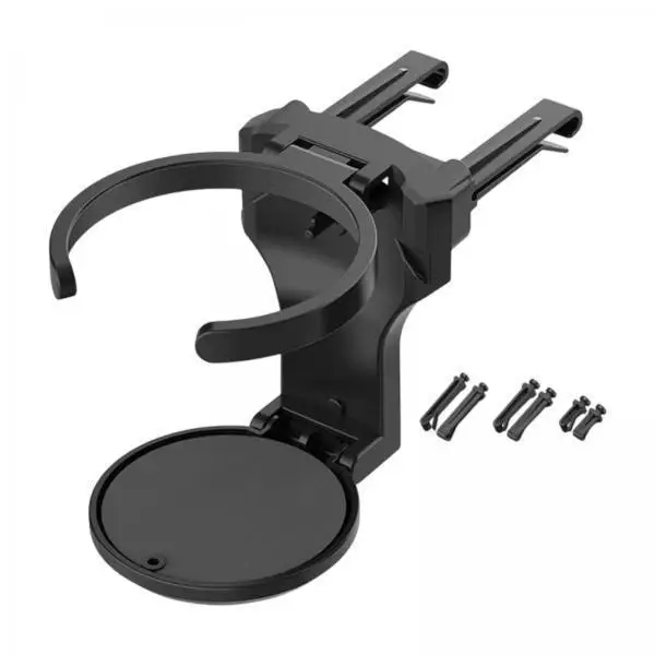 Car Cup Holder Dashboard and Vent Drink Stand Plastic Shock Absorbing Pad Secure Fit for Coffee Water Juice Tea