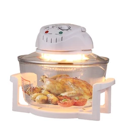 halogen heat air fryer for commercial air Fryer toaster electric microwave rotary bakery round counter