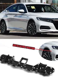 2Pcs For Honda Accord Sedan 2013 2014 2015 2016 2017 Car Front Bumper Bracket Holder Beam Mount Support Left Right