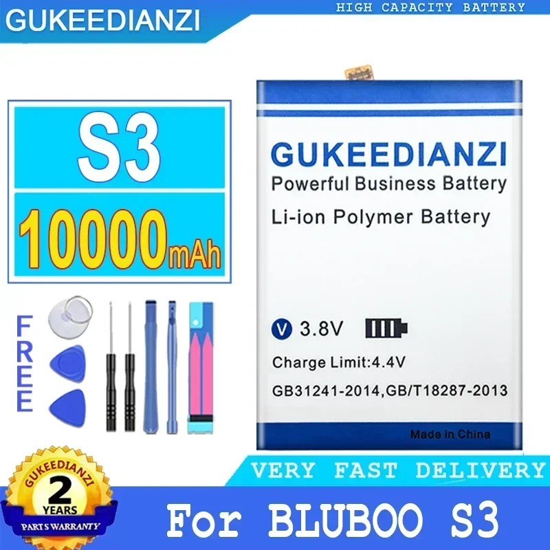 10000mAh Battery For BLUBOO S3