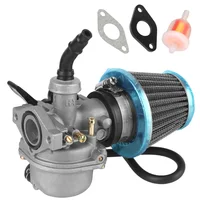 Para 50cc 70cc 80cc 90cc 110cc 125cc ATV Dirt Pit Bike con filtro de aire de 35mm 19mm carburador PZ19 filtro de combustible Universal