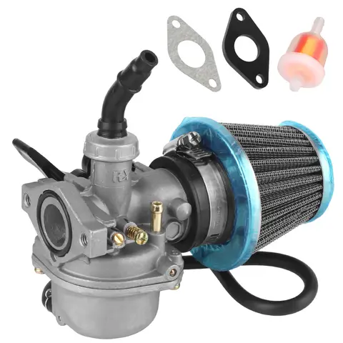 ATV 더트 피트 자전거용, 35mm 에어 필터, 19mm 카브 PZ19 카브레타 범용 연료 필터, 50cc, 70cc, 80cc, 90cc, 110cc, 125cc