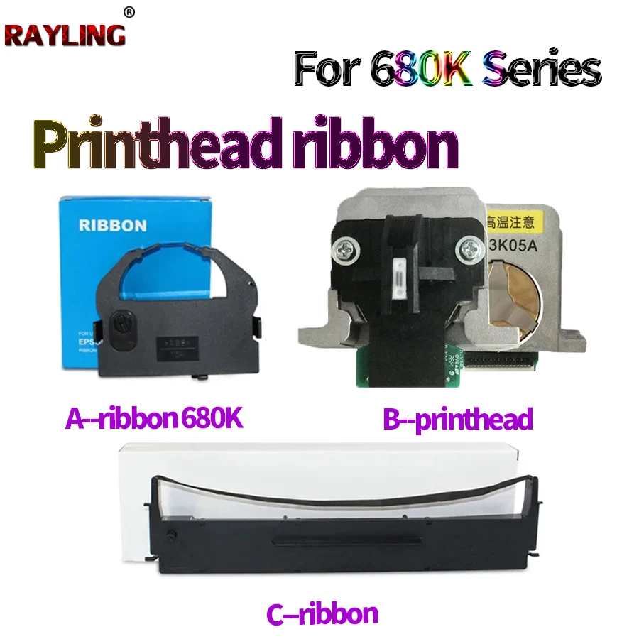 Ribbon Printhead For EPSON LQ790K 790K 680K LQ1600K3 LQ680K