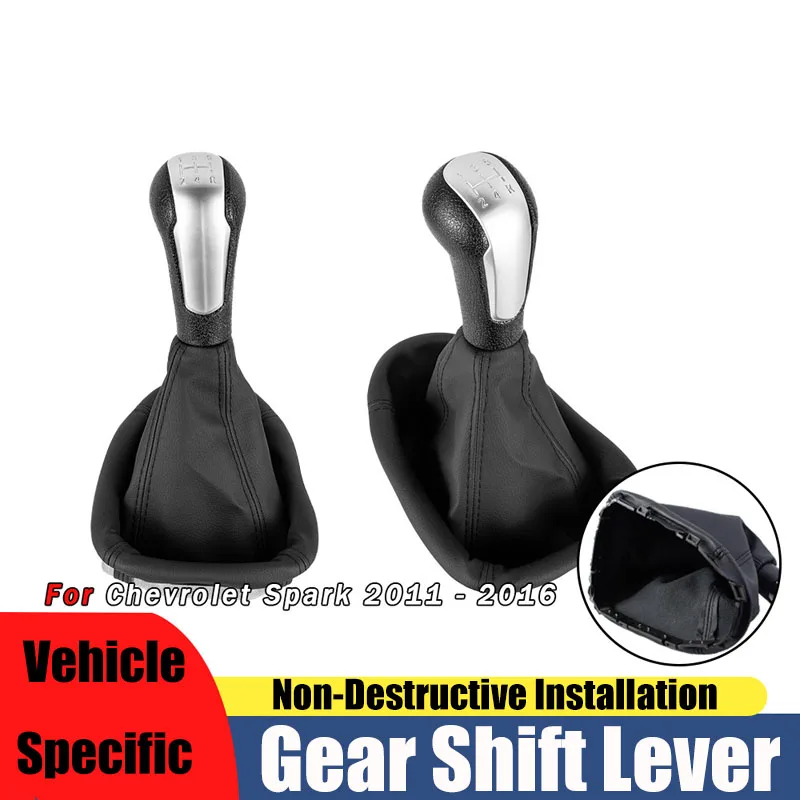 

Suitable for Chevrolet SparK shift dust cover integrated car gear head shift lever shift knob hand ball