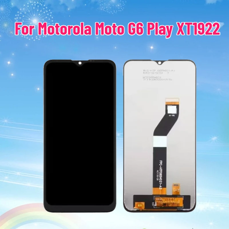 

For Moto G6play Screen Replacement For Motorola Moto G6 Play XT1922 XT1922-3 XT1922-4 LCD Display Touch Panel Digitizer Assembly