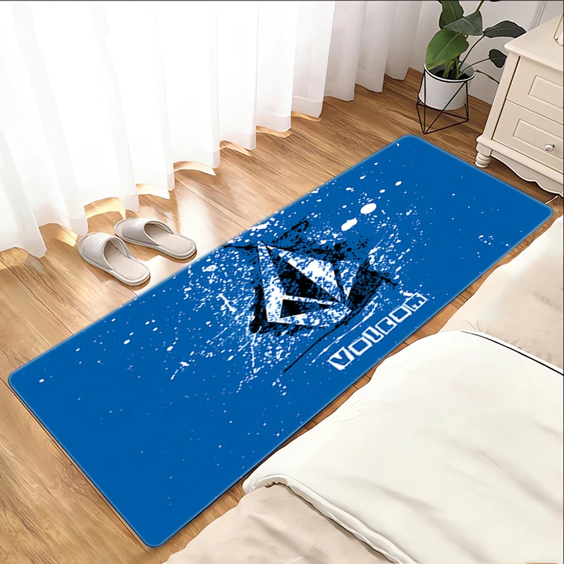 Floor Mat V-Volcom Room Mats Entrance Door Doormat Non Slip Carpet for Kitchen Balcony Super Absorbent Bathroom Rug Foot Mat