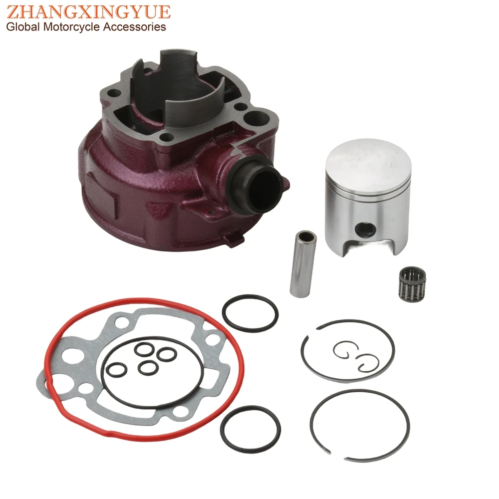 49mm 90cc Big Bore Cylinder Kit & Head For Rieju 50 Drac MRT Pro Enduro NKD RR SM Spike Cross Funbike 50cc LC 2T AM6 Minarelli - view 2