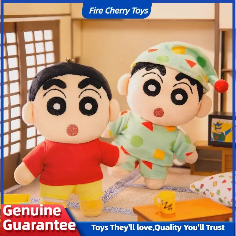 Porte-clés en peluche Crayon Shin-Chan, joli sac à dos, poupée à breloques, personnage de dessin animé Kawaii, cadeau pour enfants filles, nouvelle collection