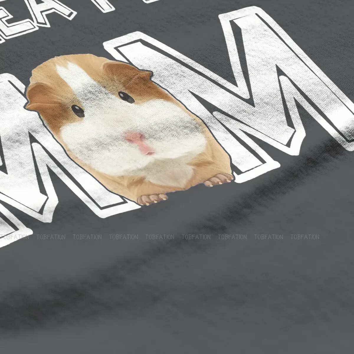 Mom Mommy Mother Rodent Wheek Gift Idea Women Tshirt Guinea Pig Grunge Vintage Female Clothing Loose Cotton Graphic Short Sleeve