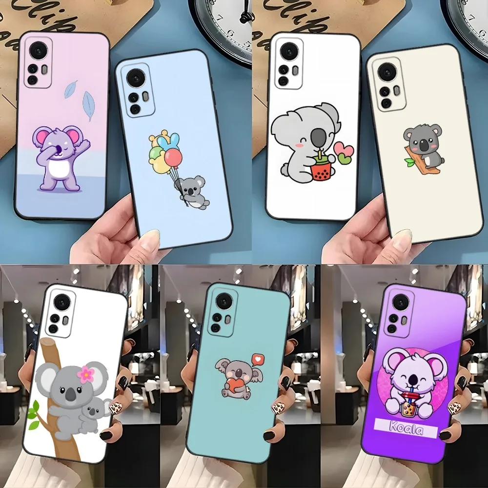 Cute Animal Koala Phone Case For Xiaomi 8 9 11 9T 12 13 11T 11X 9SE 11i Lite Ultra Note10 Poco F3 M4 M3 X4 GT Pro Luxury Back Co