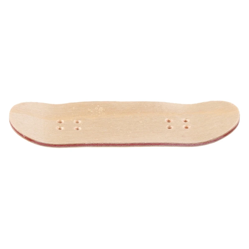 Q0KB Esdoornbord vervangbaar onderdeel voor mini-vingerskateboard Diy toetsaccessoires Origineel houten bord