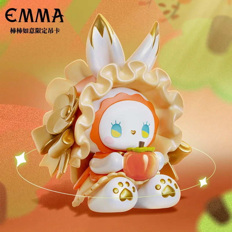 Emma Secret Forest Persimmon Toys Doll Kawaii Ornaments Figurines Home Decor Desktop Model Dolls Gilrs Gift Model Toys